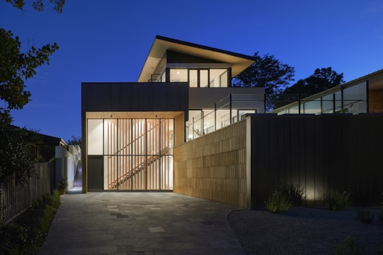 Luxury villa exterior